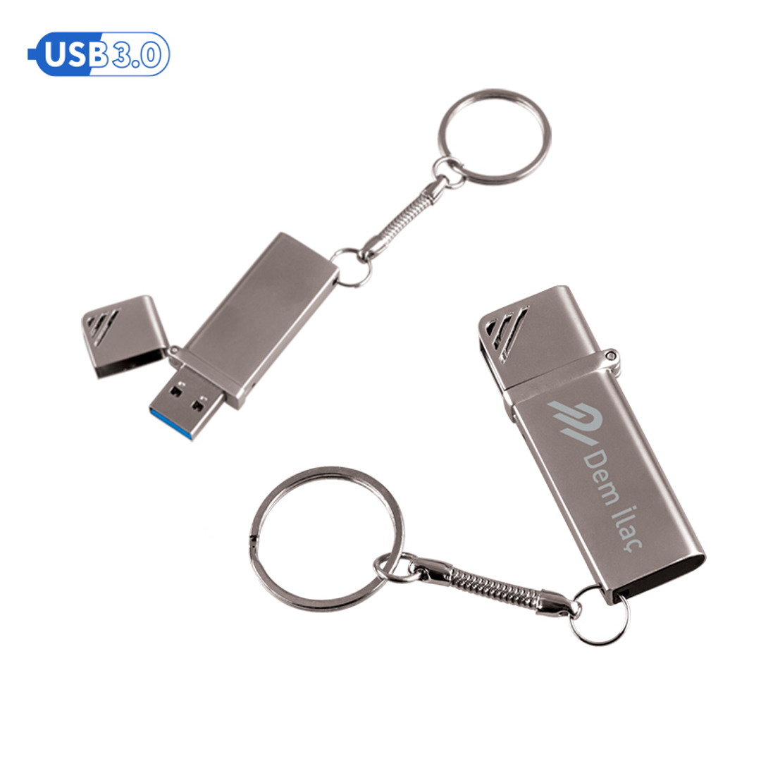 F-155-3.0-16 Usb 3.0 Krom Kutusuz Usb Bellek resmi