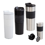 5312 Krom French Press Çelik Termos / 450 Ml resmi